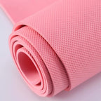 1 paquete - 6mm / 8 mm/10mm (morado / negro / Rosa / azul / gris) almohadilla de yoga antideslizante antisísmica engrosada, estera de yoga sólida duradera 183 * 61cm, almohadilla de fitness de amortiguación grande, almohadilla de fitness universal para ho