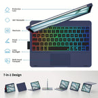 Funda giratoria con teclado para iPad | Trabajo, estudio y protección