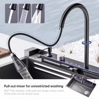 Fregadero de acero inoxidable con accesorios 44.96 cm | Cocina, bar y preparación
