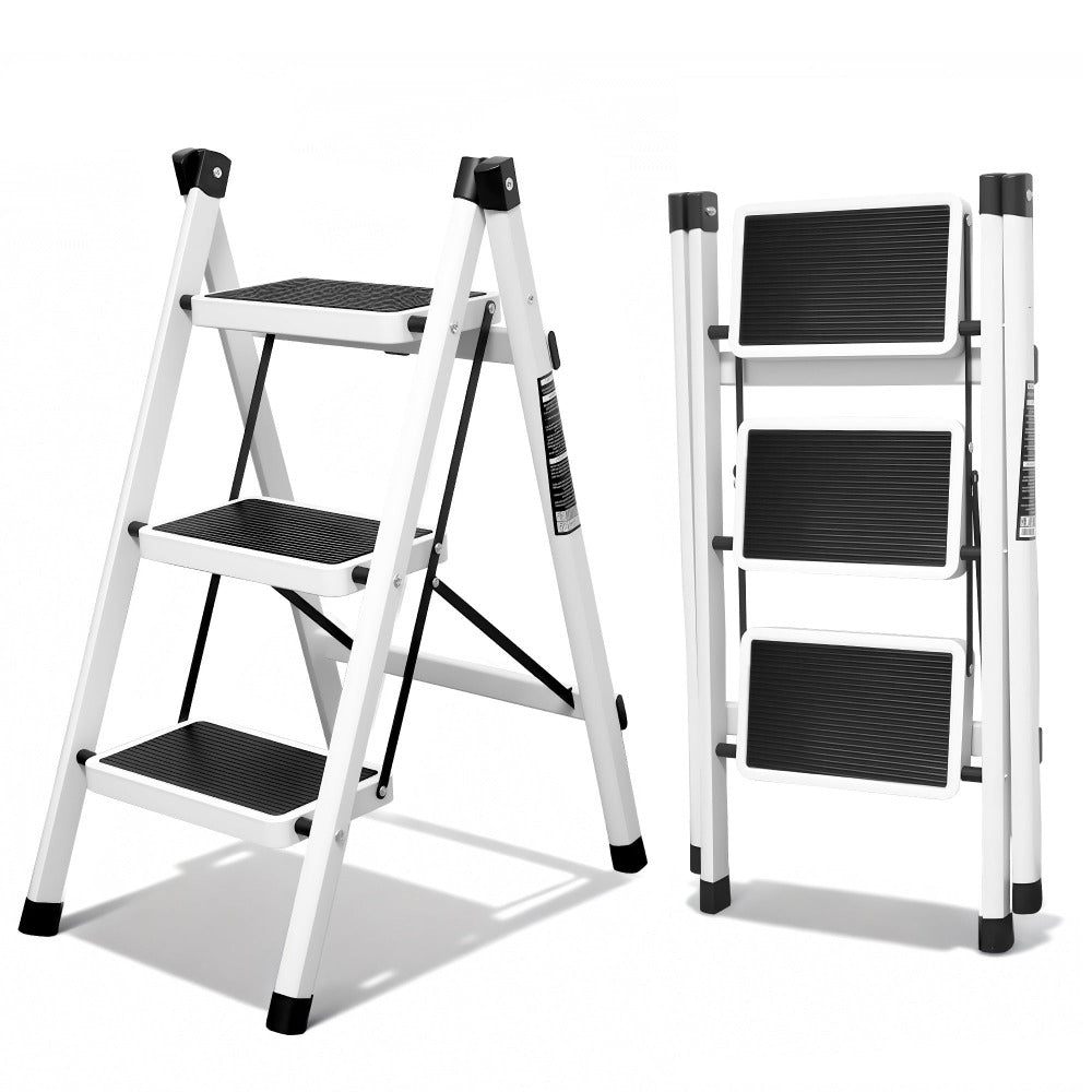 VORTEX Escalera plegable doméstica de acero aleado antideslizante