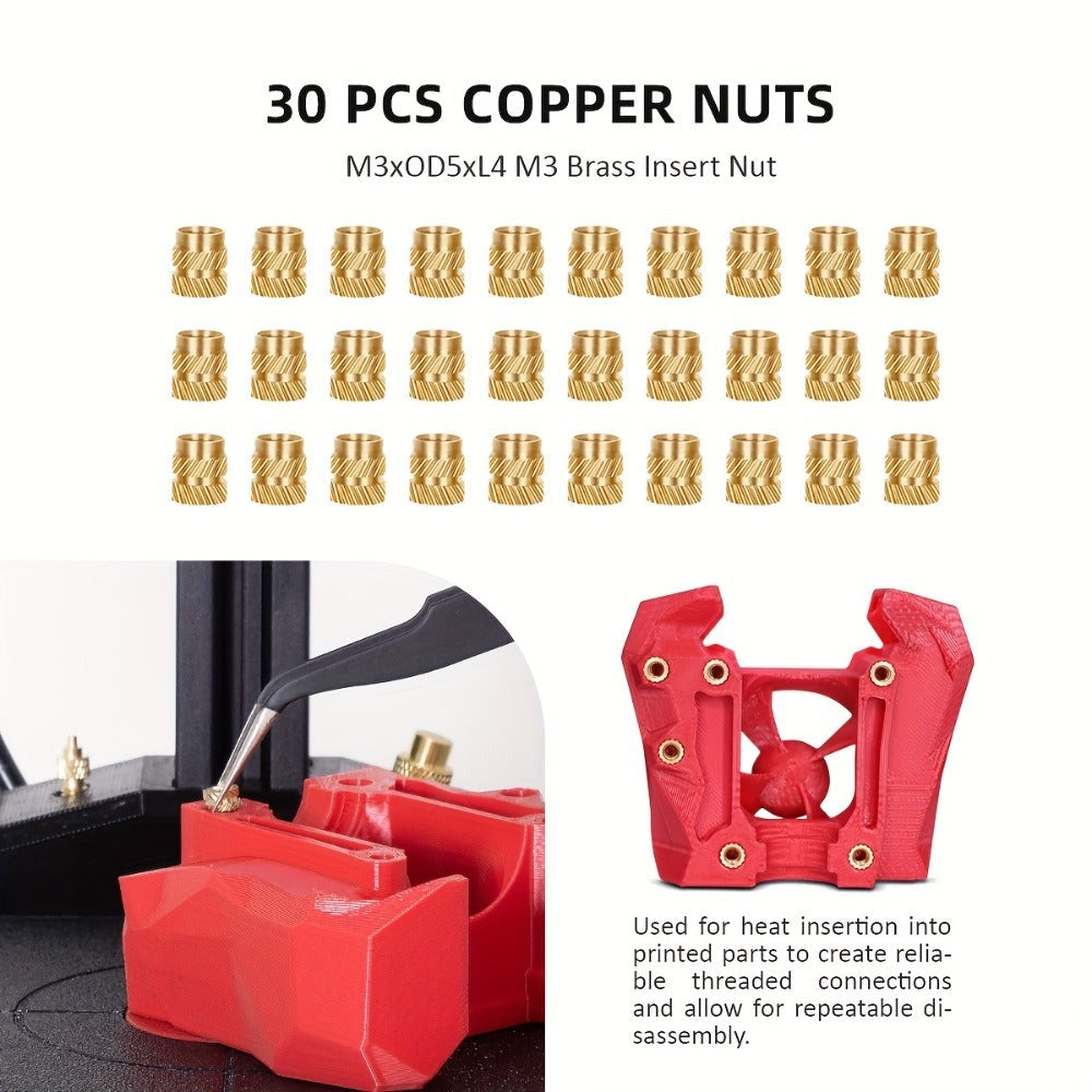 Máquina de prensado de inserción termoestable vertical Mintion con soldadura de 90W, punta termoestable M2-M8, 30 insertos de rosca de tuerca para piezas impresas en 3D