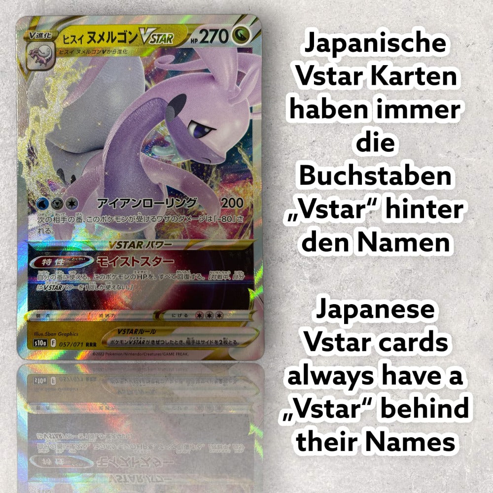 Pokémon 3 V Cards Set Japonés: V/VMAX/GX/VSTAR de los Conjuntos Más Recientes