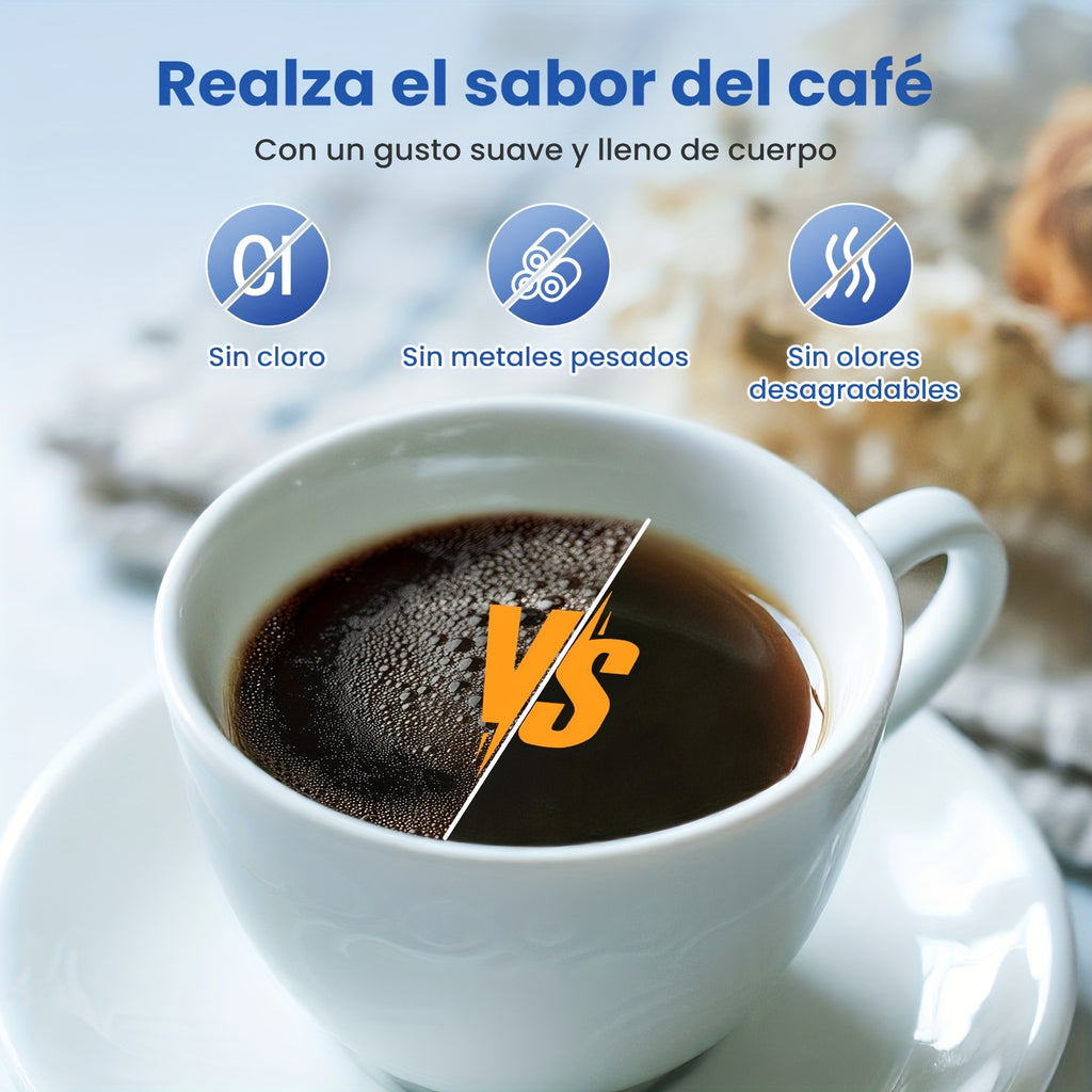 Paquete de 4/6 Filtros de Agua de Repuesto para Philips AquaClean CA6903/10 CA6903/22, Compatible con Máquinas de Café Automáticas Saeco y Philips