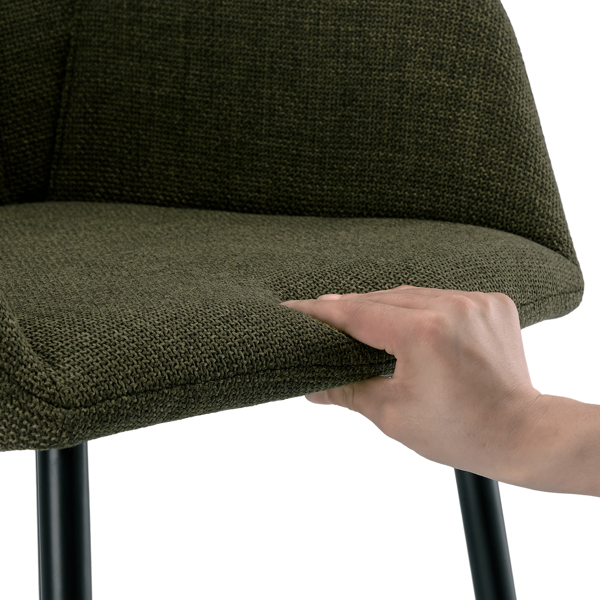 Sillas de comedor elegantes con reposabrazos y soporte lumbar para sala de estar, cocina y dormitorio, que ofrecen un alto confort - Disponibles en juegos de 2, 4 o 6