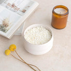 Cera de Parafina natural para hacer Velas aromáticas en bolsa de 1Kg, manualidades DIY, kit para hacer velas, parafina para velas con forma de perlas de color blanco