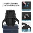 Bolso de Cabina de 20L con Medidas de 40X20X25, Aprobado para Uso Debajo del Asiento en Aviones, con Organizador de 13 Bolsillos, Adecuado Tanto para Hombres Como para Mujeres, Ideal para Viajes de Negocios