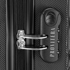 Conjunto PROVITERA de 4 Maletas Rígidas de ABS, Maleta Rígida S-M-L-XL con Asa Telescópica de Gel y 4 Ruedas de Rodadura Fácil, Trolley Ligero y Resistente al Viaje, Equipaje de Mano con Cerradura de Código, Mangos de Gel Ergonómicos, Ruedas Giratorias de