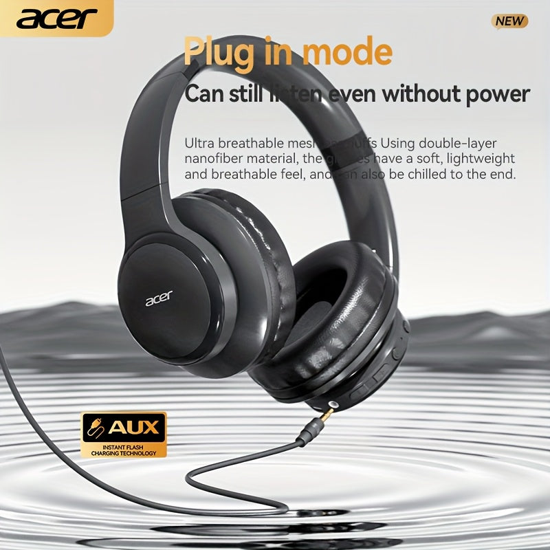 Auriculares Bluetooth para música, llamadas y deporte | Plegable
