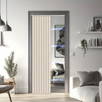 1 Cortina Magnética para Puerta, Cubierta Aislante para Puerta, Cortina Opaca para Puerta, Fácil de Instalar, Dormitorio, Sala de Estar, Cocina, División de Habitación