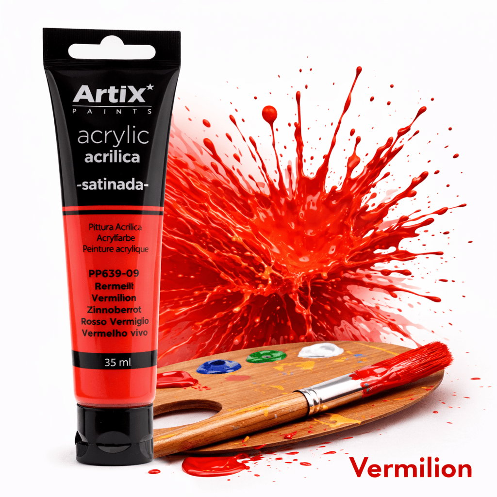1x Pintura Acrílica 35ml, Colores Surtidos