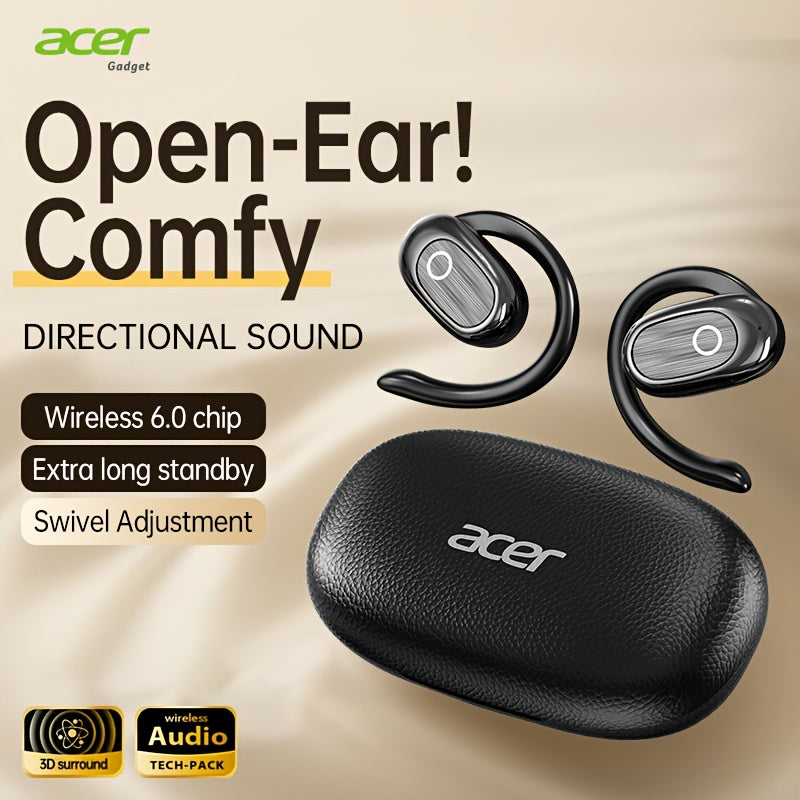 Auriculares Bluetooth | [Acer Original Oficial] Auriculares Estéreo Inalámbricos TWS, Graves Potentes, Reducción de Ruido en Llamadas Estéreo