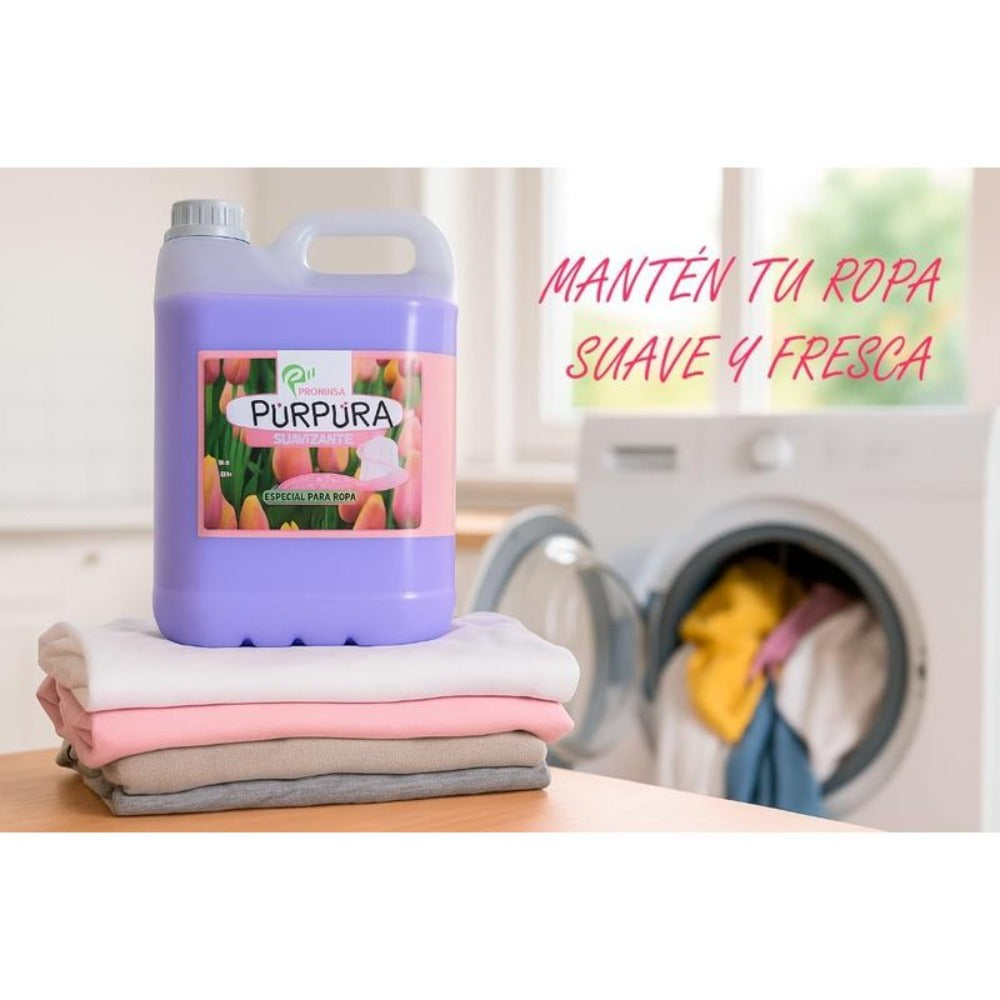 Pack Suavizante Concentrado Colonia 5L + Detergente Concentrado 5L + | Limpieza Profunda | Fragancia Duradera | Protege Color de la Ropa | Suavidad y Frescor Duradero