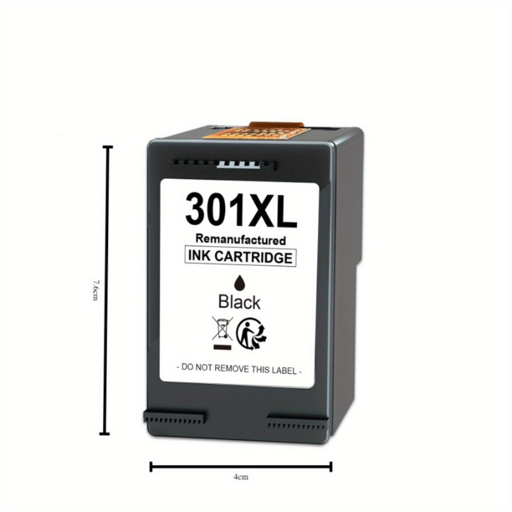 Paquete de cartuchos de impresora 301XL reemplazo para los cartuchos de la impresora HP 301 para HP301 XL 301XL para HP Envy 4500 5530 5534 4504 DeskJet 2540 1510 2544 2549 OfficeJet 4630 4632 2620 2622 (, color)