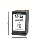 Paquete de cartuchos de impresora 301XL reemplazo para los cartuchos de la impresora HP 301 para HP301 XL 301XL para HP Envy 4500 5530 5534 4504 DeskJet 2540 1510 2544 2549 OfficeJet 4630 4632 2620 2622 (, color)