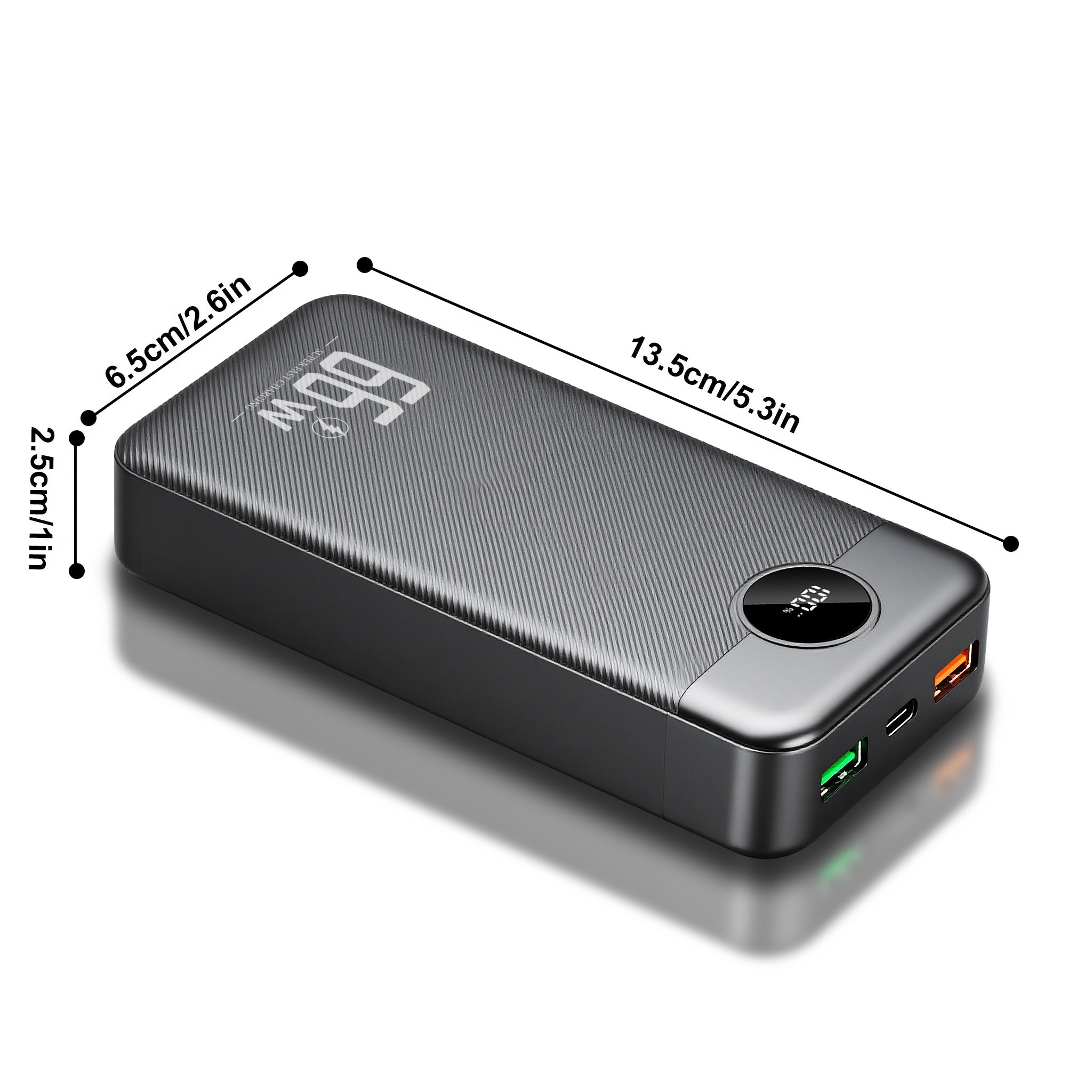 Power bank para carga durante viajes y uso diario | 50000 mAh y 66 W