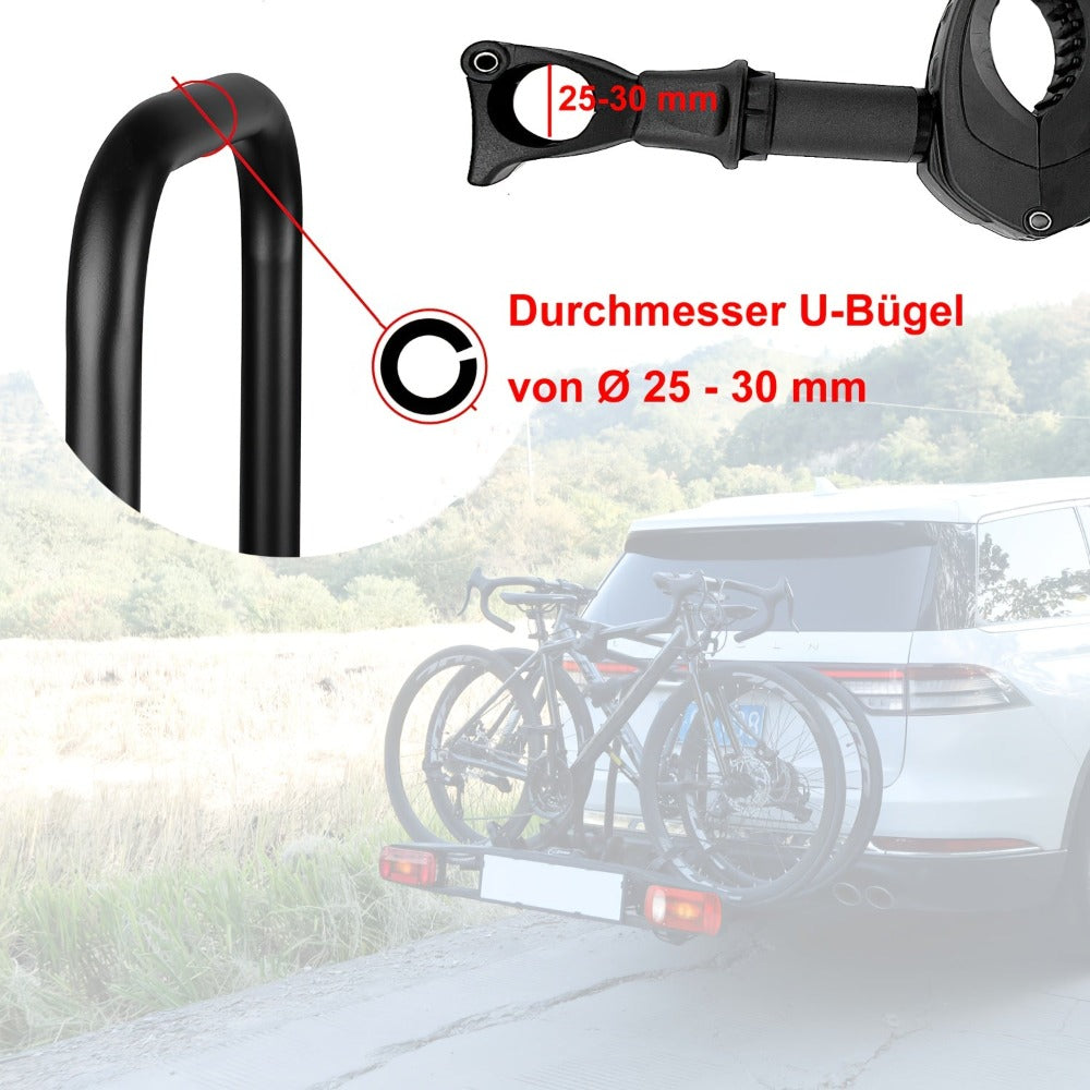 Juego de Soporte para Portabicicletas 3 en 1 (25+32+45 cm) - Soporte para Cuadro de Bicicleta, Accesorios para Bicicleta, Soporte para Portabicicletas