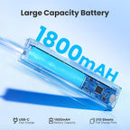 Impresora Térmica Portátil A10 Mejorada, Impresora Térmica Sin Tinta Compatible con Tamaño Carta US y A4, para Negocios/Oficina/Hogar, Compatible con Teléfono, Tablet y Laptop, Viene con 10 Hojas de Papel Térmico