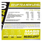 Ganadores de Peso 3kg - MuscleFit - Aumento de Masa Muscular