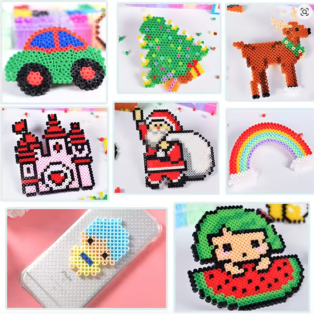 40000 cuentas de 2.6 mm para abalorios, kit combinado de 4 piezas para fundir cuentas con múltiples herramientas. Fabricación de joyas DIY, regalos festivos, kit para hacer joyas de cuentas, decoraciones festivas DIY, suministros para manualidades creativ
