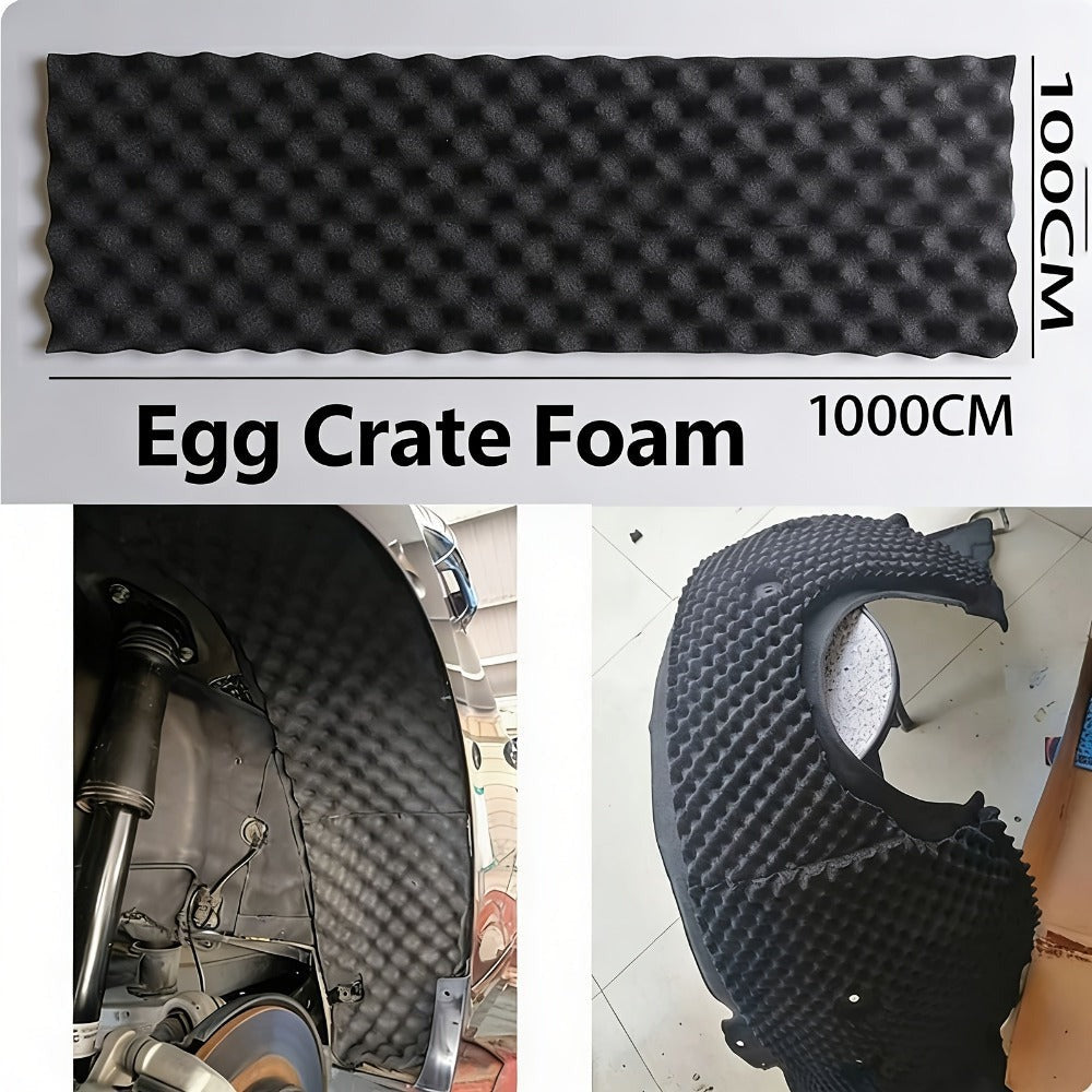 Aislamiento Acústico Espuma de Celda Cerrada de Alta Densidad 15 mm de Grosor Acolchado Insonorizante Espuma de Caja de Huevos Almohadilla de Espuma de Tratamiento Acústico para Paredes Estudio Hogar