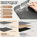 6 piezas de caja de almacenamiento con tapa, cajas de tela, cesta de almacenamiento con asas, cubo de almacenamiento, caja plegable para ropa, juguetes, caja plegable gris