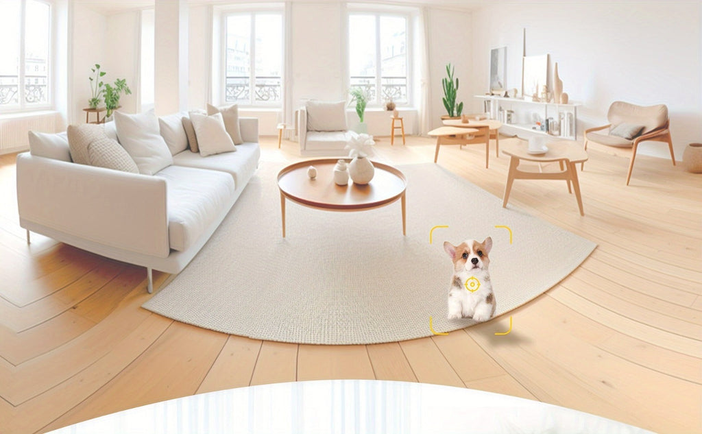 1pc Boykeep Cámaras de Seguridad Inalámbricas, Sistema de Cámaras de Seguridad para el Hogar con Giro y Inclinación de 360°, Detección de Movimiento, Seguimiento Automático, Audio Bidireccional, Visión Nocturna a Color 2K, Configuración Sencilla, Wi-Fi 5G