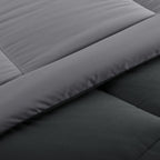 Juego de edredón de 2/3 piezas, edredón cómodo y ligero, edredón reversible con fundas de almohada de 80X80, relleno de 300GSM, suave y transpirable, adecuado para todas las estaciones, regalo de Navidad para la familia