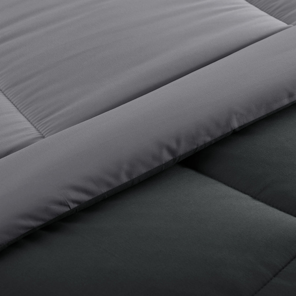 Juego de edredón de 2/3 piezas, edredón cómodo y ligero, edredón reversible con fundas de almohada de 80X80, relleno de 300GSM, suave y transpirable, adecuado para todas las estaciones, regalo de Navidad para la familia