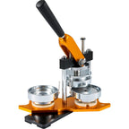 Máquina para hacer botones VEVOR, kit de prensa para hacer insignias de 75 mm (3 pulgadas), máquina para hacer pines de regalo para niños, suministros para hacer botones con 500 piezas de botones y cortador de círculos & libro mágico