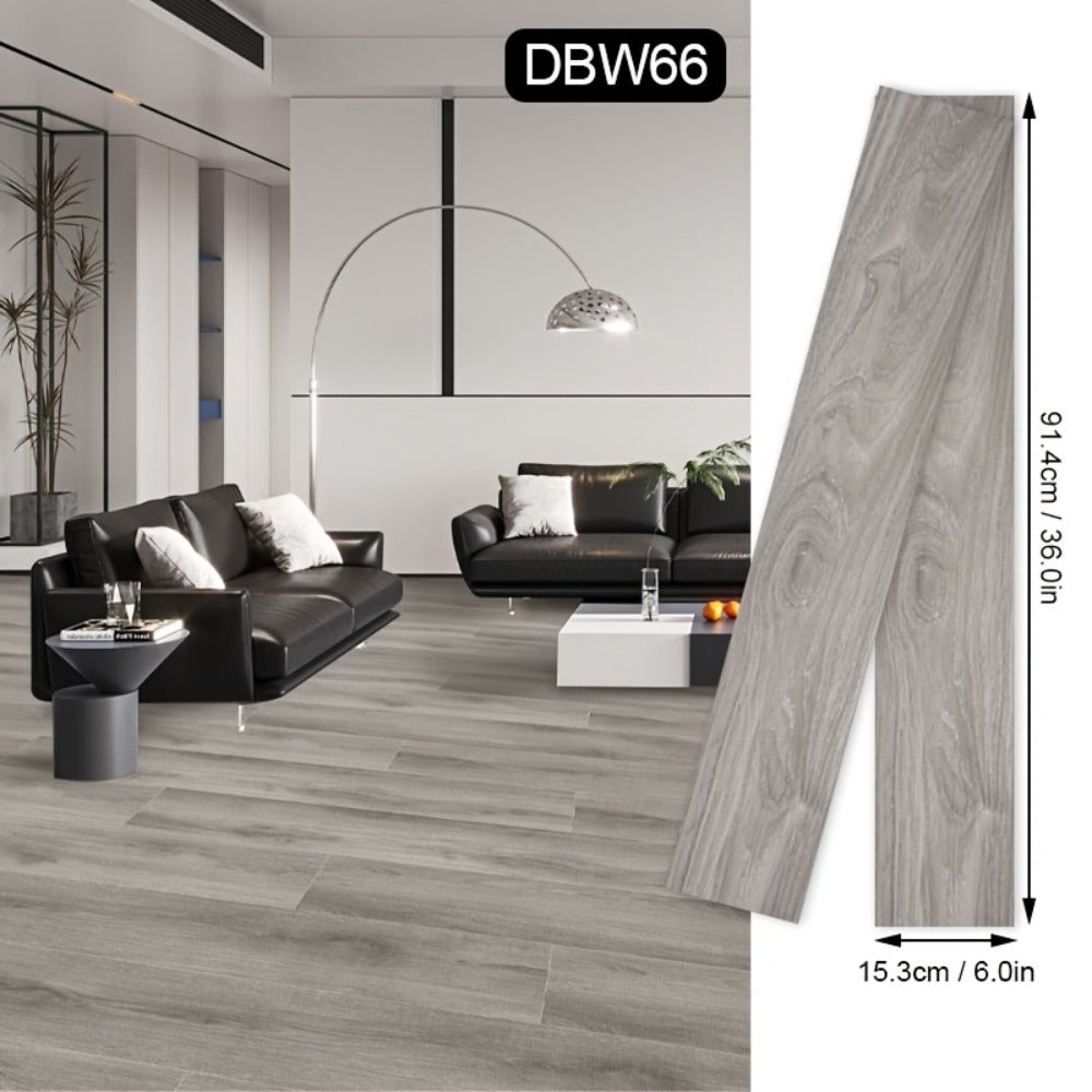 Suelo de vinilo autoadhesivo 36 piezas | Cocina baño salón y reforma DIY