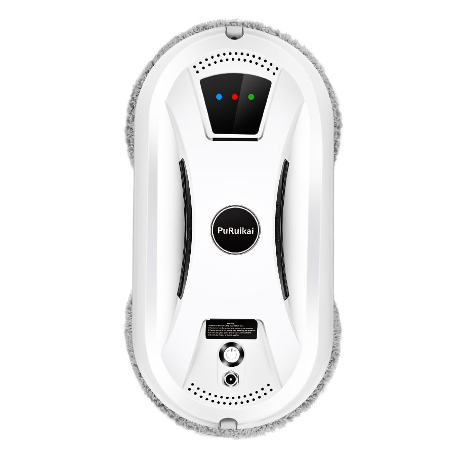 Puruikai 02 Almacén Local Robot de Limpieza de Ventanas Inteligente Rociador Automático de Agua Control Remoto Robot Eléctrico de Limpieza de Vidrios con Planificación de Alto Succión Anti Caída Seguro y Confiable Ahorro de Tiempo y Esfuerzo Limpieza de V