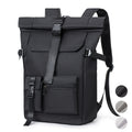 Mochila de Viaje Moderna de 20L/26L para Hombres, Mujeres, Estudiantes, Mochila Escolar Ligera con Tapa Enrollable, con Cremallera Antirrobo, Mochila Ligera para Senderismo, Viajes y Deportes al Aire Libre