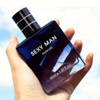 Perfume Sexy para Hombre, Colonia con Sabor a Cítricos, Sabor a Frutas, Base Alcohólica, Sin Formaldehído, Concentración de Esencia del 3-5%, Apto para Hombres, Portátil y Atractivo, Es El Regalo Perfecto para Conocer, Reuniones y Atraer al Sexo Opuesto