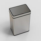 Well Home Cubo de Basura de 50-70L en Acero inoxidable con Sensor automático y Filtro antiolor Carbon Bins