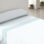 Juego de cama de 3/4 piezas apto para todas las estaciones, que incluye una sábana, una sábana ajustable y fundas de almohada. Medidas: 90 cm, 105 cm, 135 cm, 150 cm y 180 cm