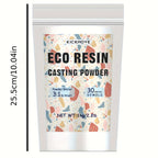 Polvo de Resina para Fundición 1000g, Kit de Resina Ecológica de Curado Rápido para Principiantes, Desmolde en 20-30 Minutos, Polvo Activable con Agua Fácil Mezcla para Artesanías y Escultura DIY
