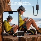 Memoria opcional de 16GB/32GB/64GB, cámara WIFI HD 1080, modo DIY, compatible con control remoto por aplicación de móvil, grabación y vídeo, portátil, fácil de usar, compatible con tarjeta TF, grabación en bucle, modo AP, detección de movimiento, recordat