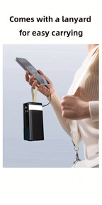 Power bank para carga durante viajes y uso diario | 80000mAh y 30W