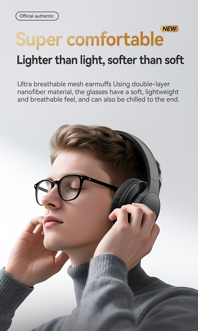Auriculares Bluetooth | Auriculares inalámbricos supraaurales Acer Ohr559, sonido estéreo de alta fidelidad de baja frecuencia, reducción de