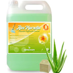 Fregasuelos Concentrado. Fregasuelos Perfumado Duradero. PH Neutro. Aroma Aloe Marsella y Pasión. 5 Litros