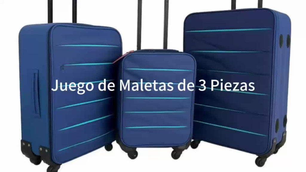 conjunto de maletas de 3 piezas