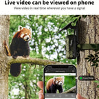 Camara Celular con Energía Solar 3G/4G LTE para Senderos con Transmisión en Vivo de 2.7K, Activación por Movimiento de 0.2s, Visión Nocturna, Almacenamiento en SD/Nube y Tarjeta SIM Incluida - Cámara para Caza y Vida Silvestre al Aire Libre