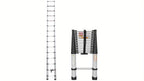 Escalera plegable para limpieza, almacenaje y bricolaje | 150kg y Acero Inoxidable y Plegable