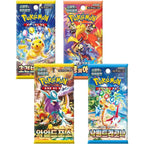 Paquete de 4 Expansión Pokémon - Versión Coreana | Selección Aleatoria de 20 Sets | Paquetes Originales de Expansión TCG | Cartas Pokémon Coreanas