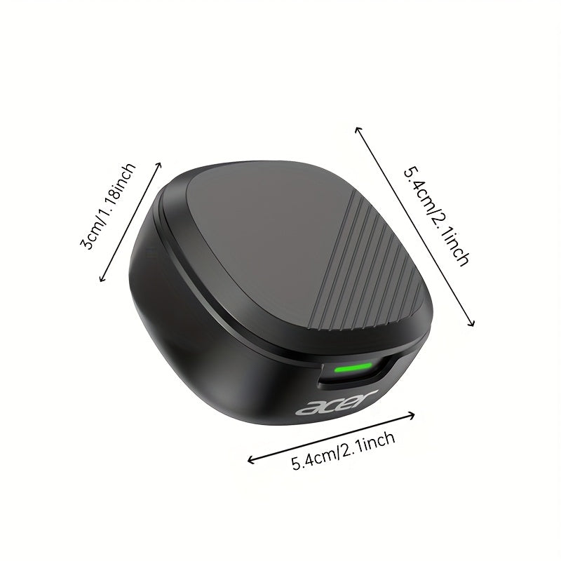 Auriculares Bluetooth | [Acer 2026 Nuevo] Auriculares inalámbricos TWS con graves potentes, llamadas estéreo, cancelación de ruido, duración