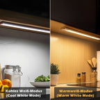 Luz LED recargable con sensor 2 piezas inalámbrico | Armario cocina escalera y dormitorio