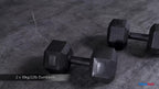 Juego de 2 Mancuernas Costoffs, Mancuernas de Hierro Fundido Hexagonales para Aeróbica, Gimnasia y Entrenamiento de Fitness