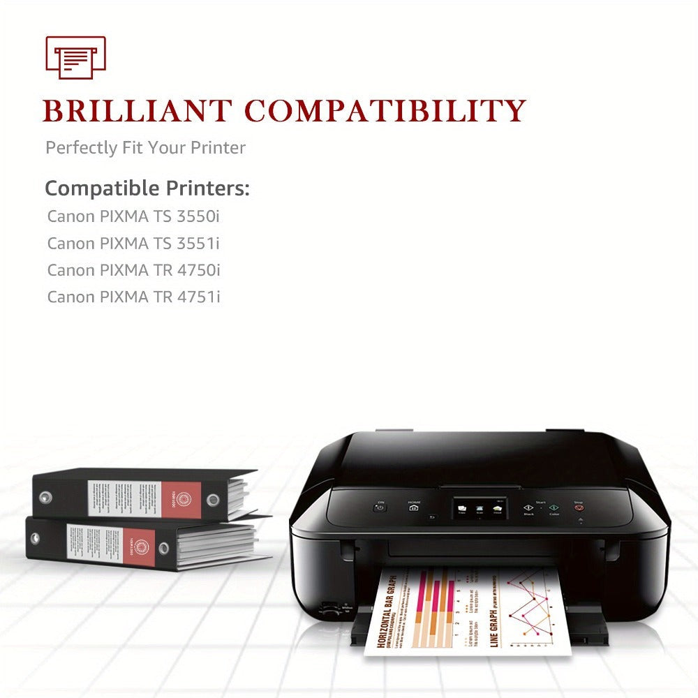 Cartuchos de Tinta 575 XL 576 XL Compatibles con Canon 575 576 Cartuchos de Tinta y Color para Canon PIXMA TS3550i TR4750i TR4751i TS3551i Paquete de 2