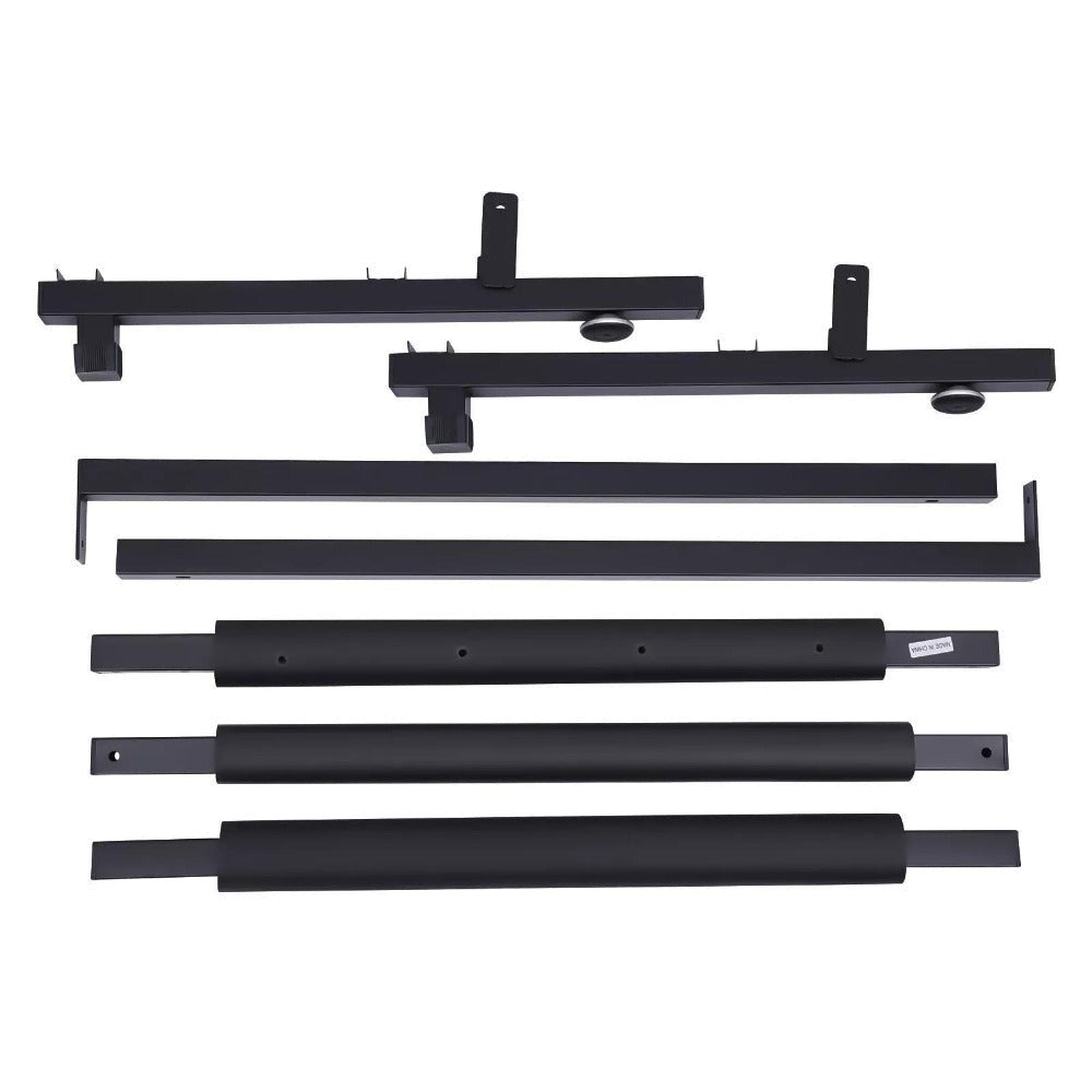Soporte de Guitarra Multifunción 3 Plegado, Soporte para Múltiples Guitarras, Soporte Portátil Negro para Guitarra, Soporte de Exhibición Negro para Guitarra y Bajo, Estudio y Hogar (3 Guitarras)