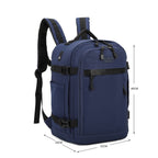 Mochila de cabina 40 x 20 x 25 cm (20 L) | Mochila ideal para viajes en avión | Mochila de cabina para hombre y mujer para el trabajo, viajes, senderismo y escuela